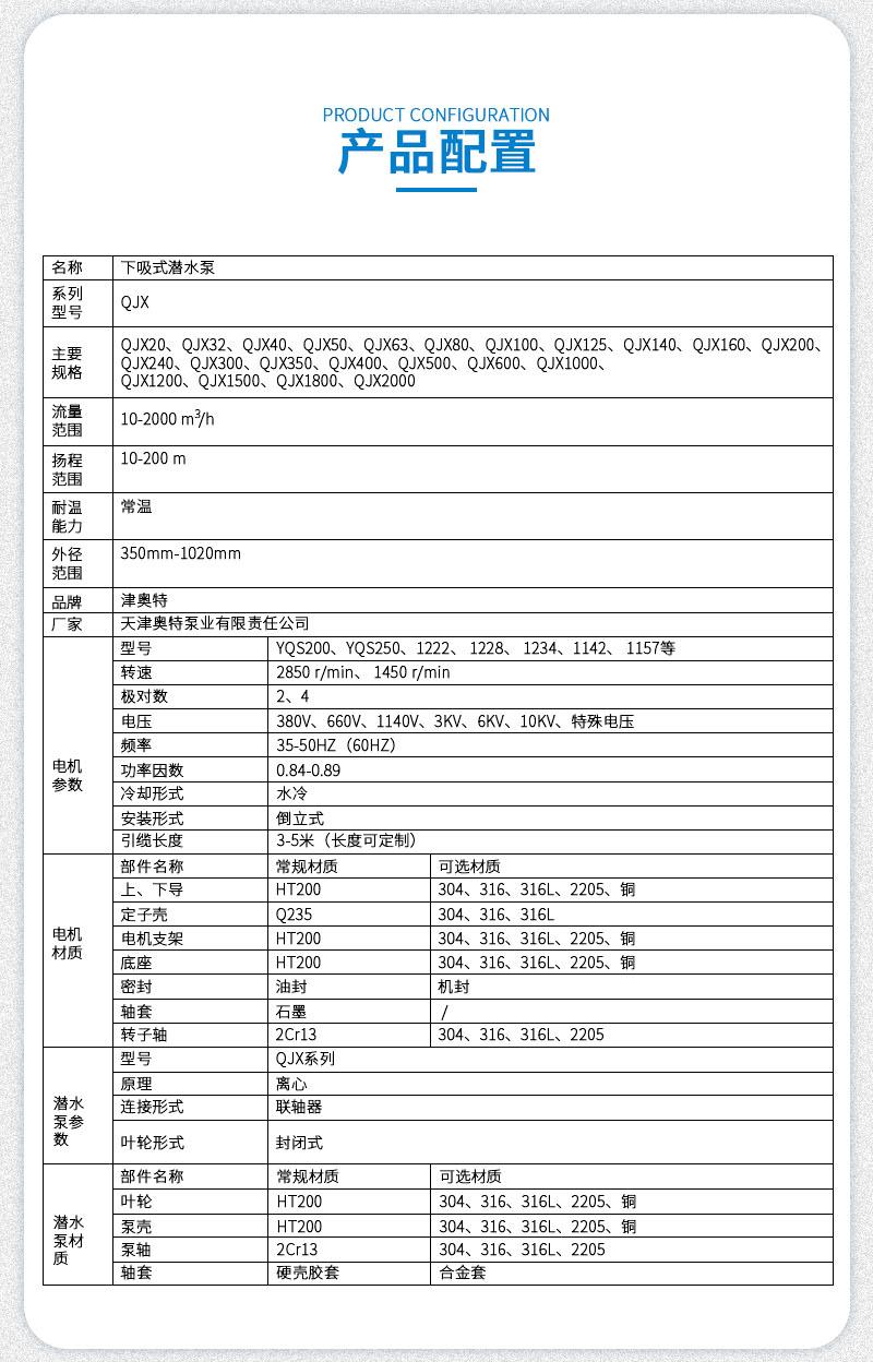 下吸式潜水泵,矿用潜水泵,海水潜水泵 . 下吸式潜水泵在矿井排水和海海水提升中的应用